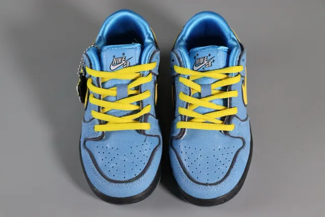Nike SB Dunk Low Chaussures de Skateboard Vert Néon Noir 6
