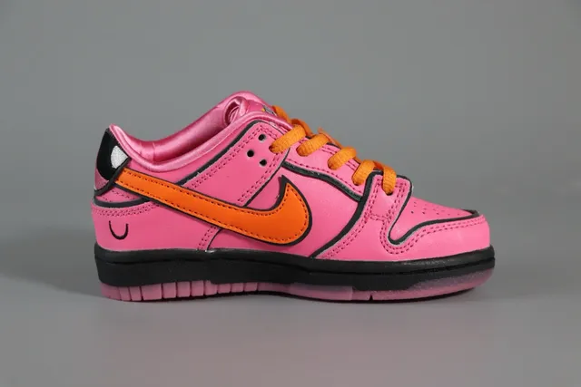 Nike SB Dunk Low Chaussures de Skateboard Vert Néon Noir 21