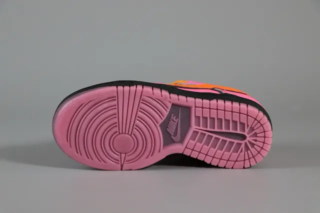 Nike SB Dunk Low Chaussures de Skateboard Vert Néon Noir 22