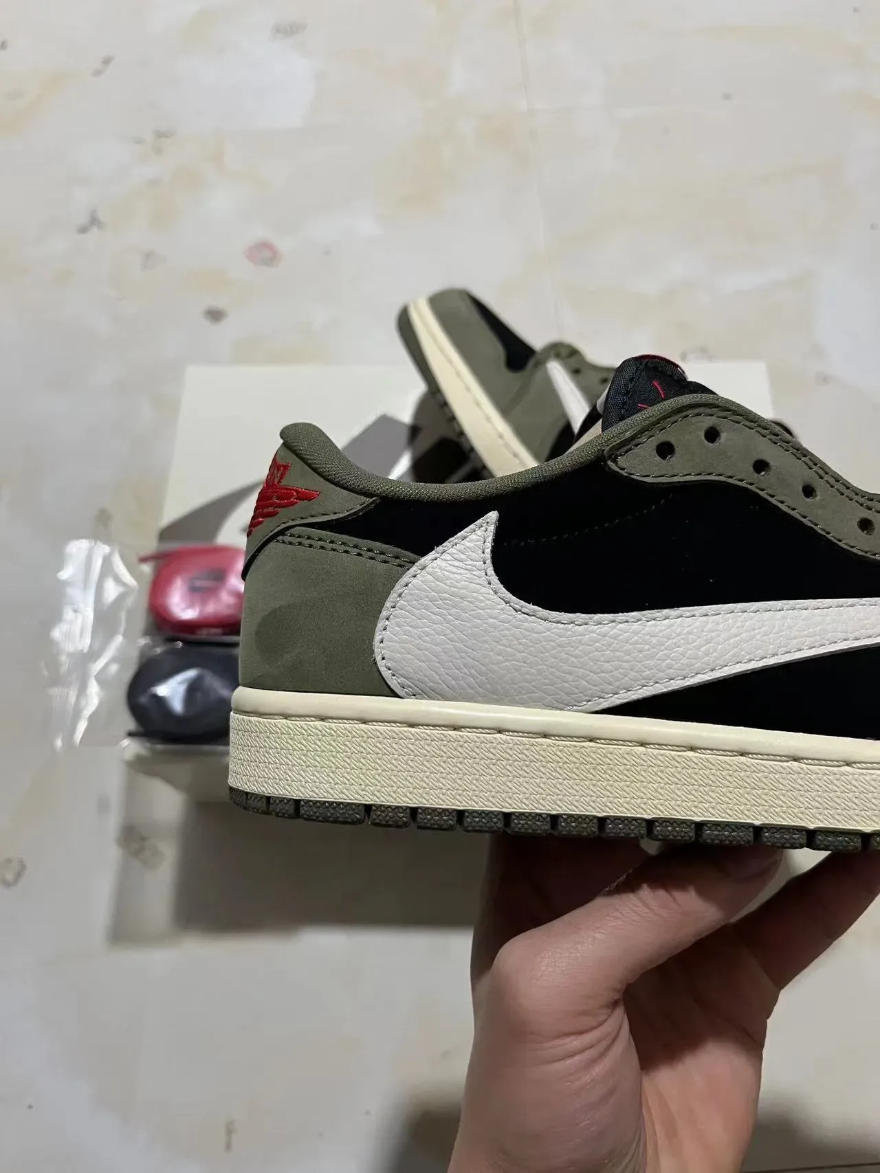 Nike SB Dunk Low Olive Green Black White Lifestyle Skateboard Shoes 7