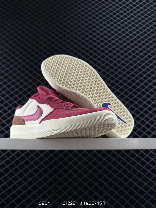 Nike SB Force 58 Magenta Cream Brown Chaussures de Skateboard 6