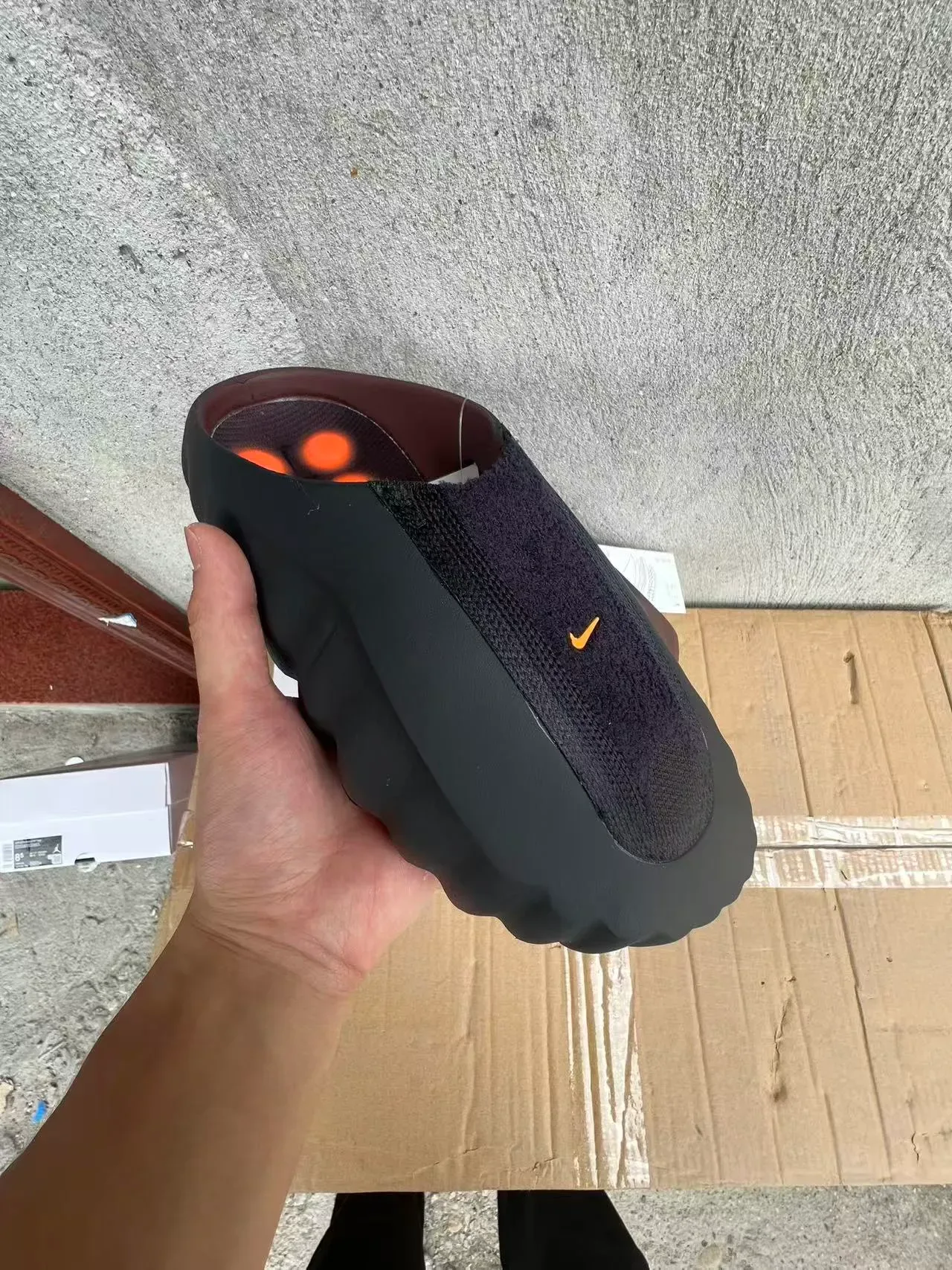 Tênis Lifestyle Nike Slide Preto Perfurado Slip-On 2