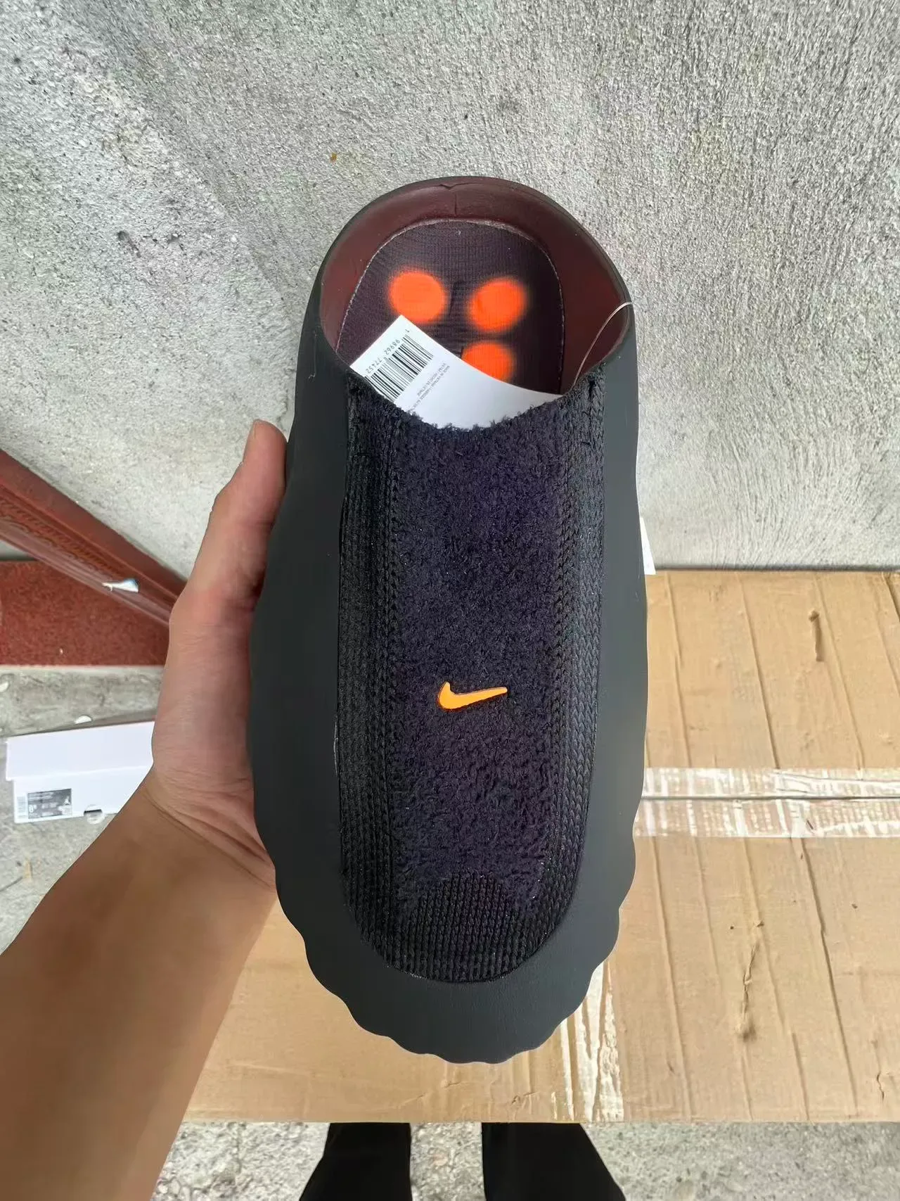 Tênis Lifestyle Nike Slide Preto Perfurado Slip-On 3