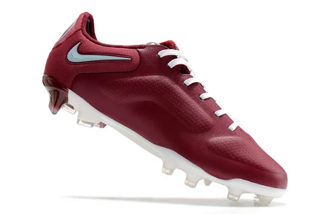 Nike Tiempo Or Noir Métallique Synthétique Supérieur Texture Perforée Ground Firme Chaussures de Football 9