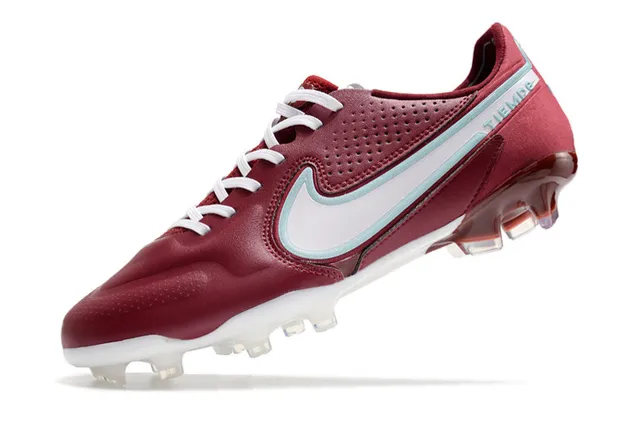 Nike Tiempo Or Noir Métallique Synthétique Supérieur Texture Perforée Ground Firme Chaussures de Football 10
