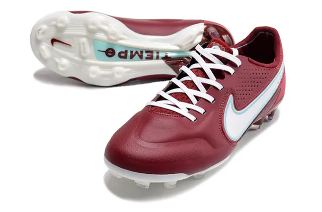 Nike Tiempo Or Noir Métallique Synthétique Supérieur Texture Perforée Ground Firme Chaussures de Football 11