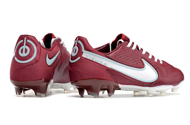 Nike Tiempo Or Noir Métallique Synthétique Supérieur Texture Perforée Ground Firme Chaussures de Football 12