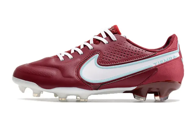 Nike Tiempo Or Noir Métallique Synthétique Supérieur Texture Perforée Ground Firme Chaussures de Football 15