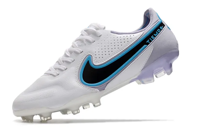 Nike Tiempo Or Noir Métallique Synthétique Supérieur Texture Perforée Ground Firme Chaussures de Football 17
