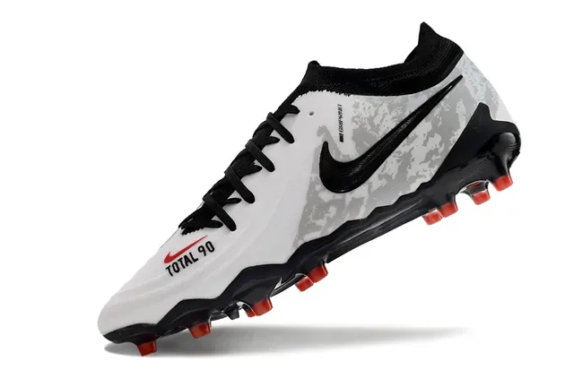 Nike Total 90 Blanc Noir Rouge Camo Firm-Ground Chaussures de football 3