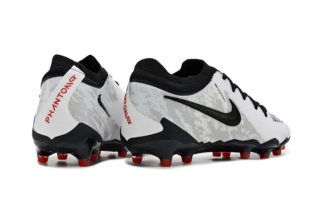 Nike Total 90 Blanc Noir Rouge Camo Firm-Ground Chaussures de football 5