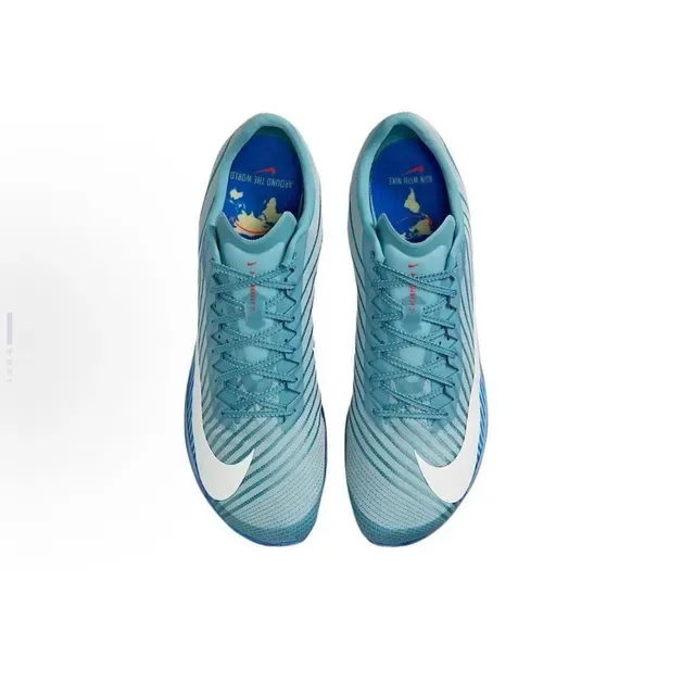 Nike Track Spike Blue Gradient Flyweave Running Shoes 4