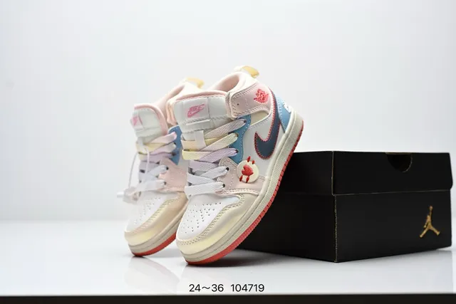 Nike Chaussures de Basketball Blanches Bleues Hautes à Impression Graphique 14