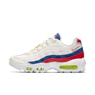 Nike White Multicolor Corduroy Stripe Detail Visible Air Cushioning Lifestyle Sneakers