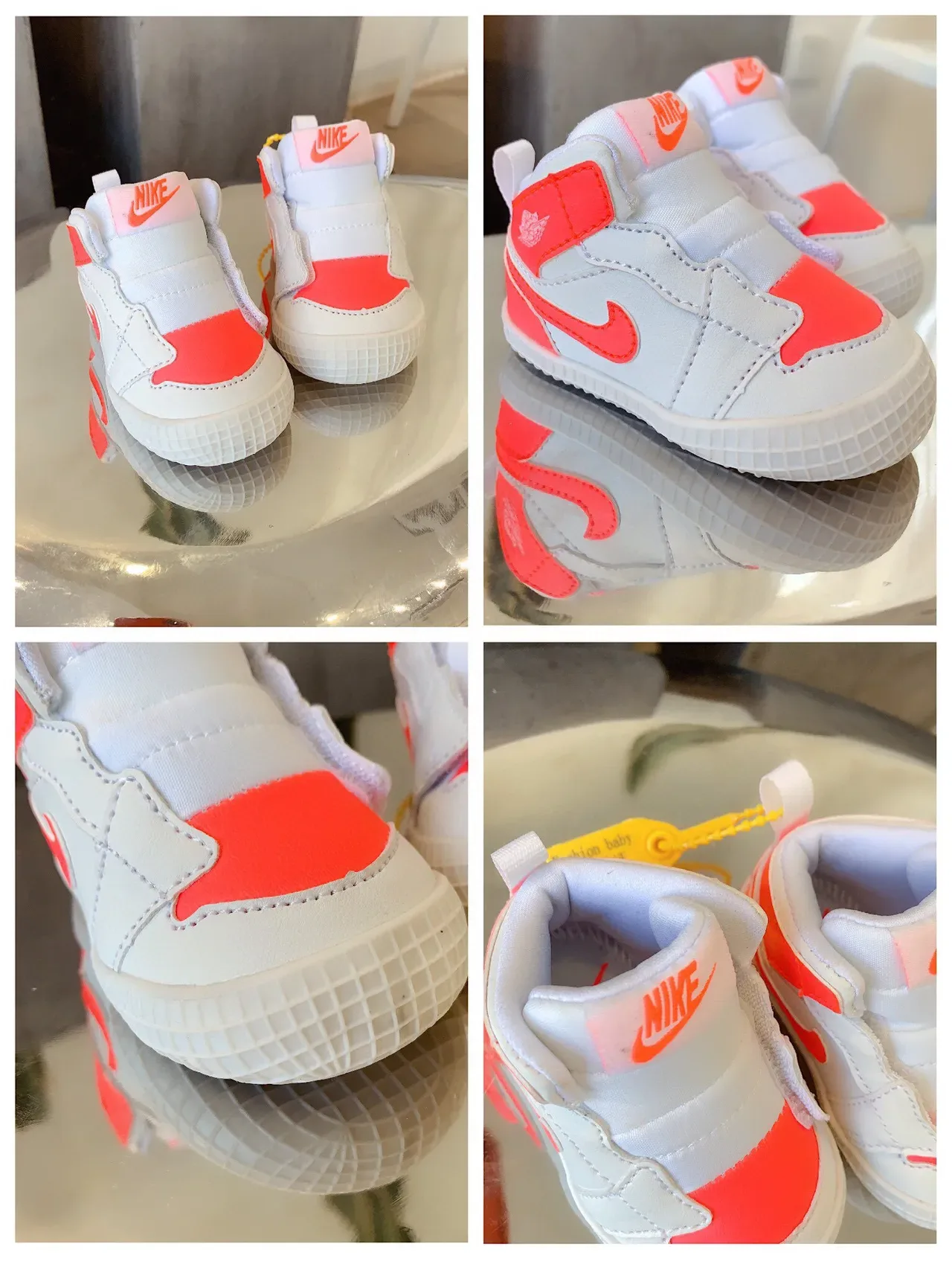 Nike White Multicolor Slip-On Padded Collar Lifestyle Sneakers 11