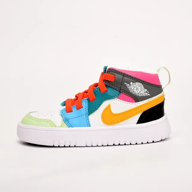 Nike White Pink Low-Top High-Cut Silhouette Padded Ankle Collar Lifestyle Sneakers 12