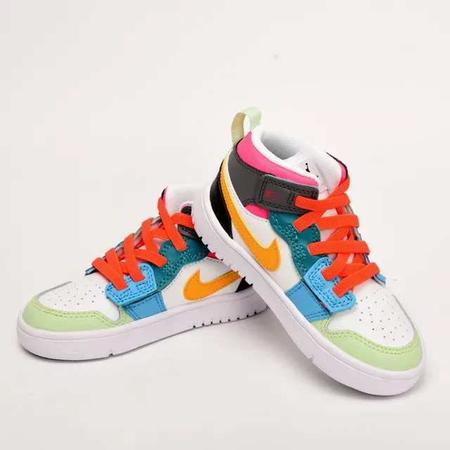 Nike White Pink Low-Top High-Cut Silhouette Padded Ankle Collar Lifestyle Sneakers 16