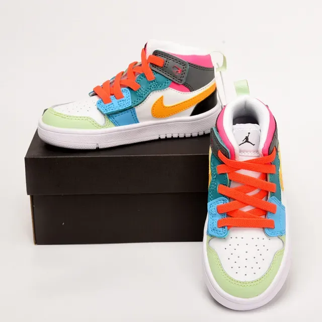 Nike White Pink Low-Top High-Cut Silhouette Padded Ankle Collar Lifestyle Sneakers 18
