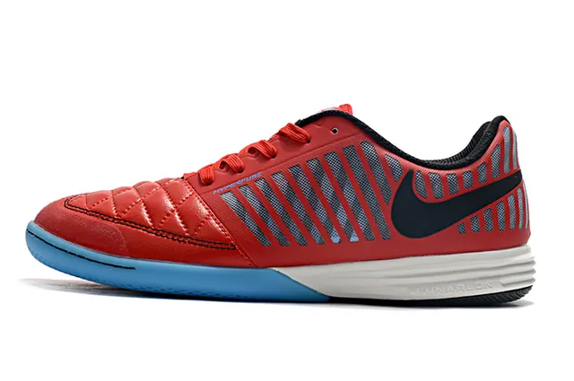 Nike أبيض وردي مخيط صناديق الأصابع قفص صناعي أحذية كرة القدم الداخلية 14