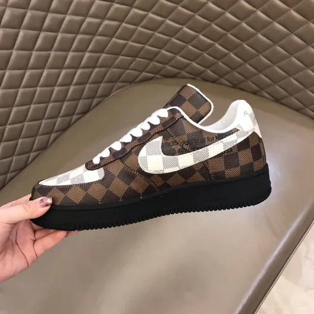Nike x Off-White Air Force 1 Low Checkerboard Lifestyle Sneakers 3