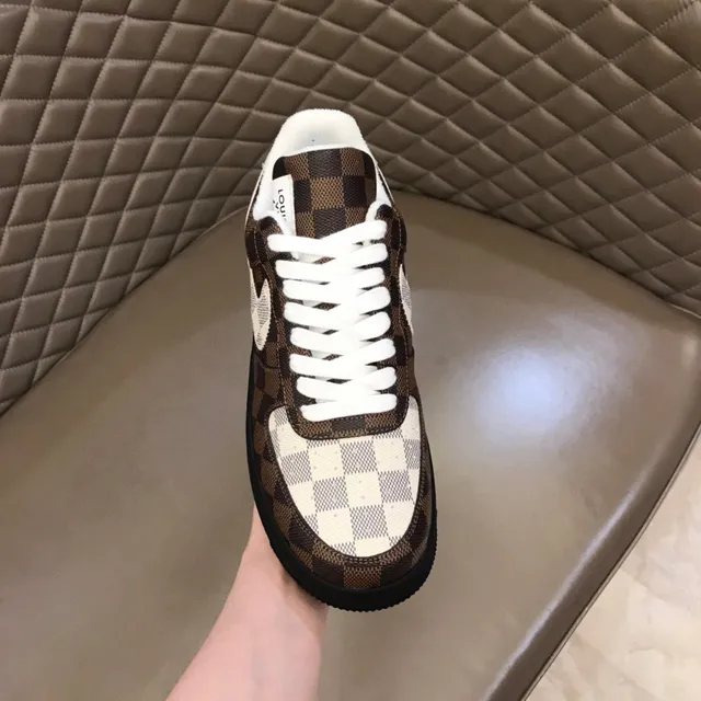 Nike x Off-White Air Force 1 Low Checkerboard Lifestyle Sneakers 4