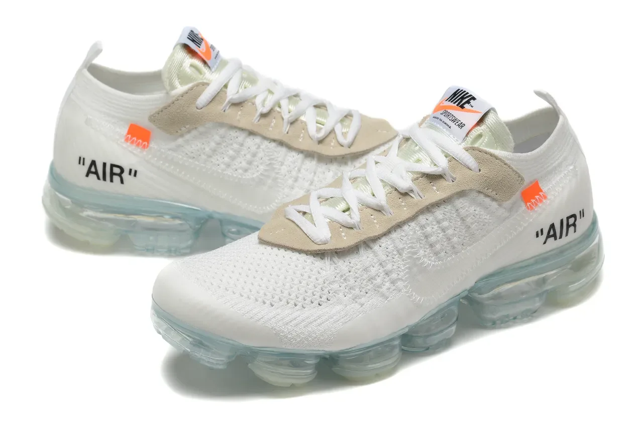 Nike x Off-White Air VaporMax White Translucent Sole Lifestyle Sneakers 5