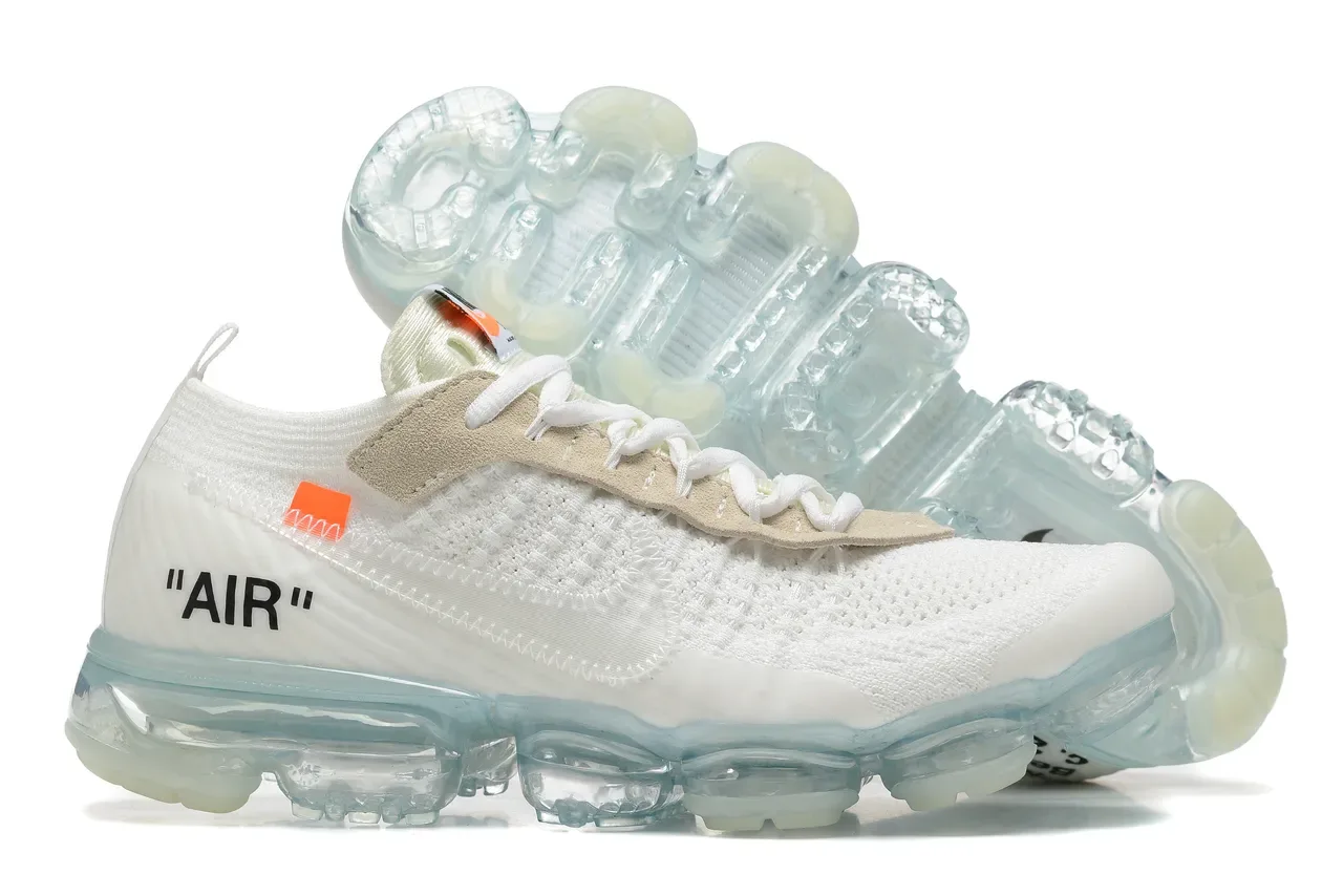Nike x Off-White Air VaporMax White Translucent Sole Lifestyle Sneakers 6