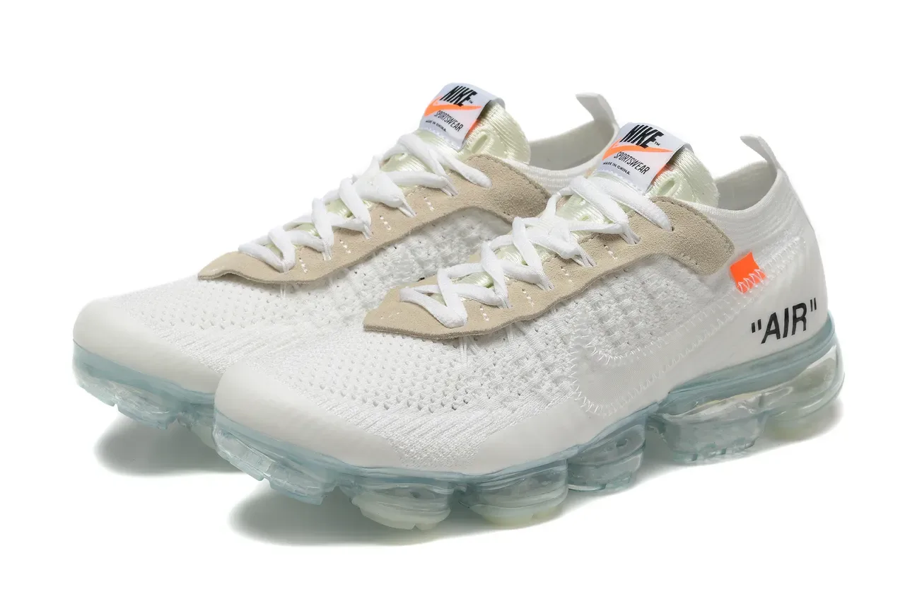 Nike x Off-White Air VaporMax White Translucent Sole Lifestyle Sneakers 7