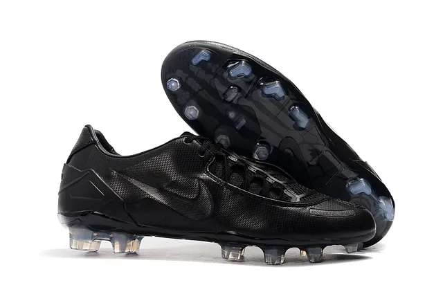 Nike Amarelo Preto Baixo Sintético Superior Assimétrico Cadarço Capa Piso Firme Futebol Sapatos 3
