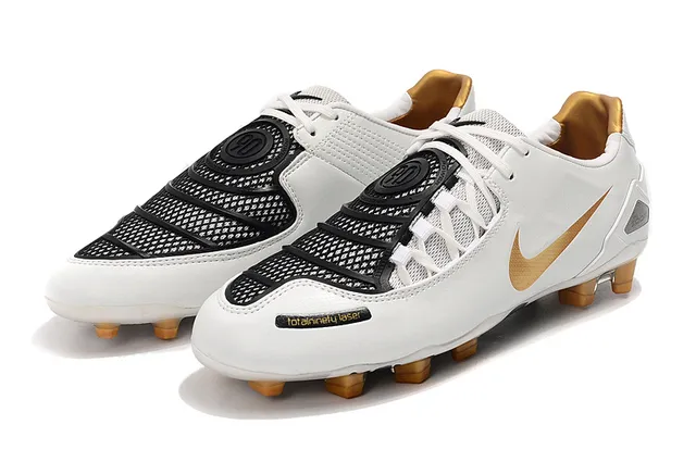 Nike Amarelo Preto Baixo Sintético Superior Assimétrico Cadarço Capa Piso Firme Futebol Sapatos 9