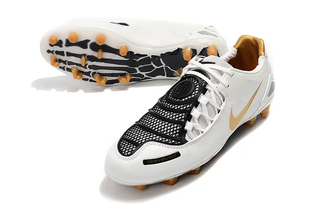 Nike Amarelo Preto Baixo Sintético Superior Assimétrico Cadarço Capa Piso Firme Futebol Sapatos 11