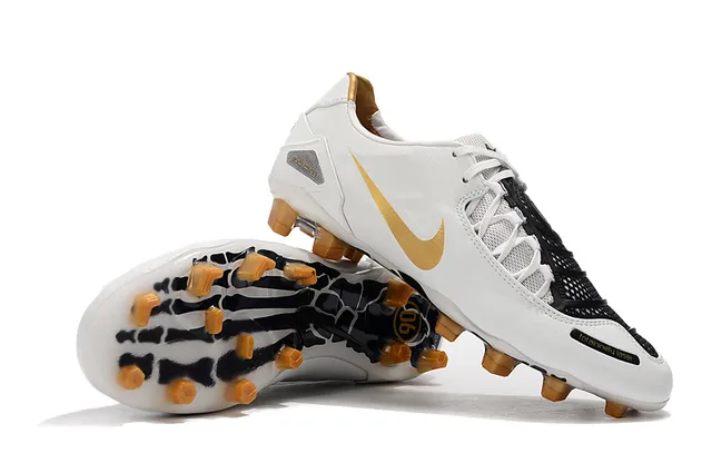 Nike Amarelo Preto Baixo Sintético Superior Assimétrico Cadarço Capa Piso Firme Futebol Sapatos 12