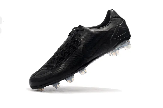 Nike Amarelo Preto Baixo Sintético Superior Assimétrico Cadarço Capa Piso Firme Futebol Sapatos 16