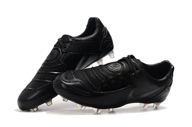 Nike Amarelo Preto Baixo Sintético Superior Assimétrico Cadarço Capa Piso Firme Futebol Sapatos 19