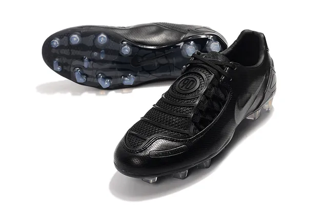 Nike Amarelo Preto Baixo Sintético Superior Assimétrico Cadarço Capa Piso Firme Futebol Sapatos 20