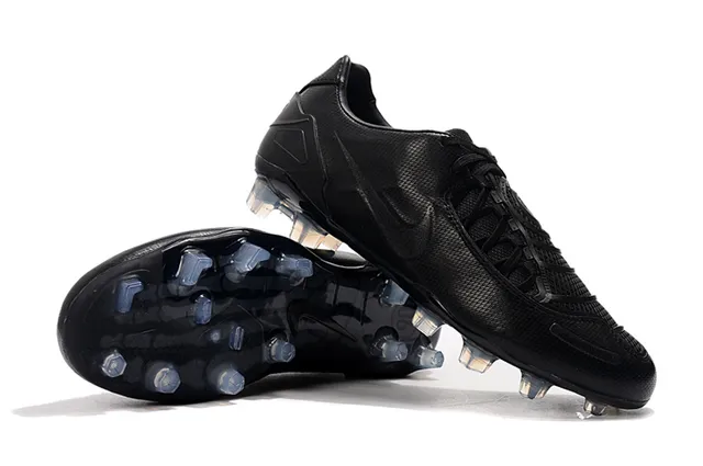 Nike Amarelo Preto Baixo Sintético Superior Assimétrico Cadarço Capa Piso Firme Futebol Sapatos 21