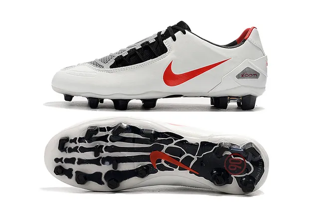 Nike Amarelo Preto Baixo Sintético Superior Assimétrico Cadarço Capa Piso Firme Futebol Sapatos 23