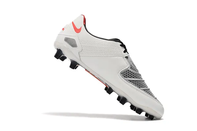 Nike Amarelo Preto Baixo Sintético Superior Assimétrico Cadarço Capa Piso Firme Futebol Sapatos 24