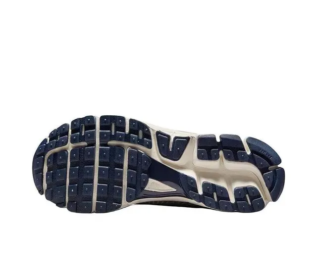 Nike Zoom 2K Gray Navy Mesh Upper Synthetic Cage Overlay Lifestyle Sneakers 5