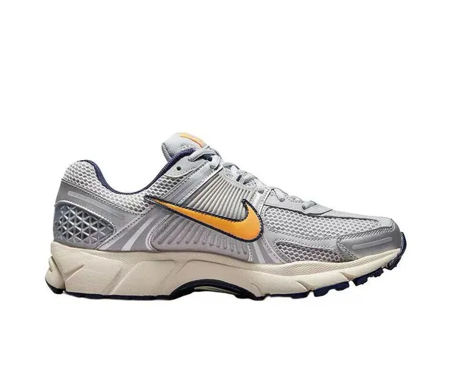 Nike Zoom 2K Gray Navy Mesh Upper Synthetic Cage Overlay Lifestyle Sneakers 6
