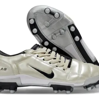 Nike Zoom Air Metallic Cream Firm-Ground Soccer Shoes
