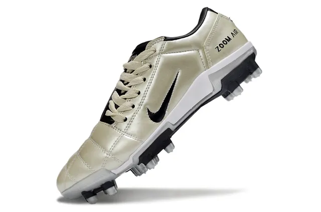 Nike Zoom Air Metallic Cream Firm-Ground Soccer Shoes 3
