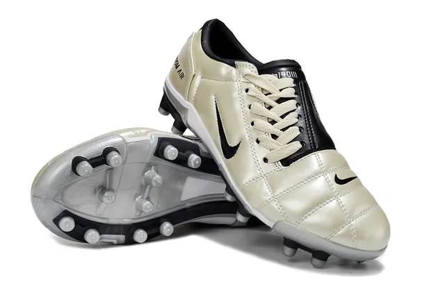Nike Zoom Air Metallic Cream Firm-Ground Soccer Shoes 4