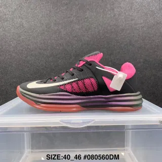 Nike Zoom Hyperfuse काला गुलाबी बास्केटबॉल जूते