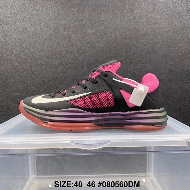 Nike Zoom Hyperfuse Black Pink Basketball Shoes 2