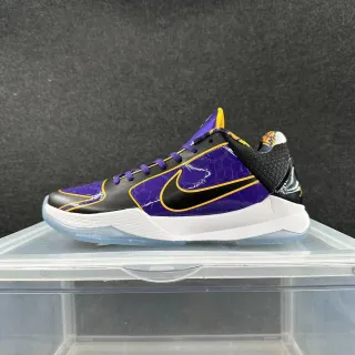Nike Zoom Kobe IV Zapatos de Baloncesto Morado Negro Amarillo
