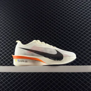 Nike Zoom VaporFly Next% Beige Naranja Engineered Mesh Zapatillas de running