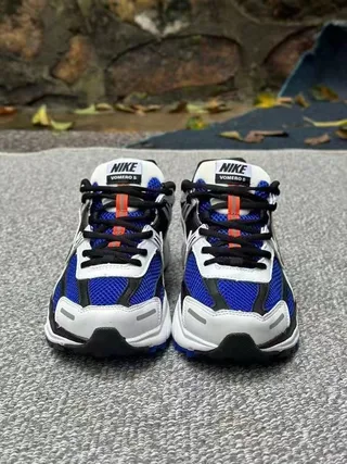 Nike Zoom Vomero 5 Bleu Blanc Tige Maille Stratifiée Synthétique Cage Chaussures de Course 5