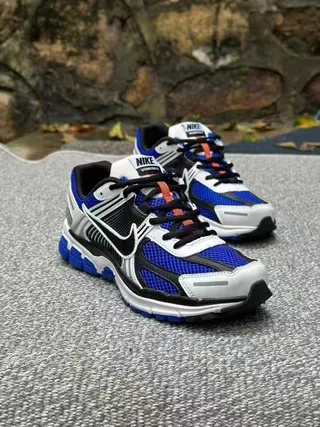 Nike Zoom Vomero 5 Bleu Blanc Tige Maille Stratifiée Synthétique Cage Chaussures de Course 7