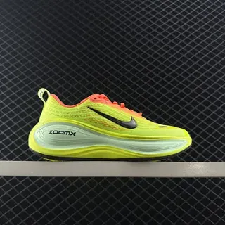 Nike ZoomX Amarillo neón Naranja Zapatos de correr